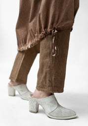 Amicca Oversized Button Front Tunic Blouse