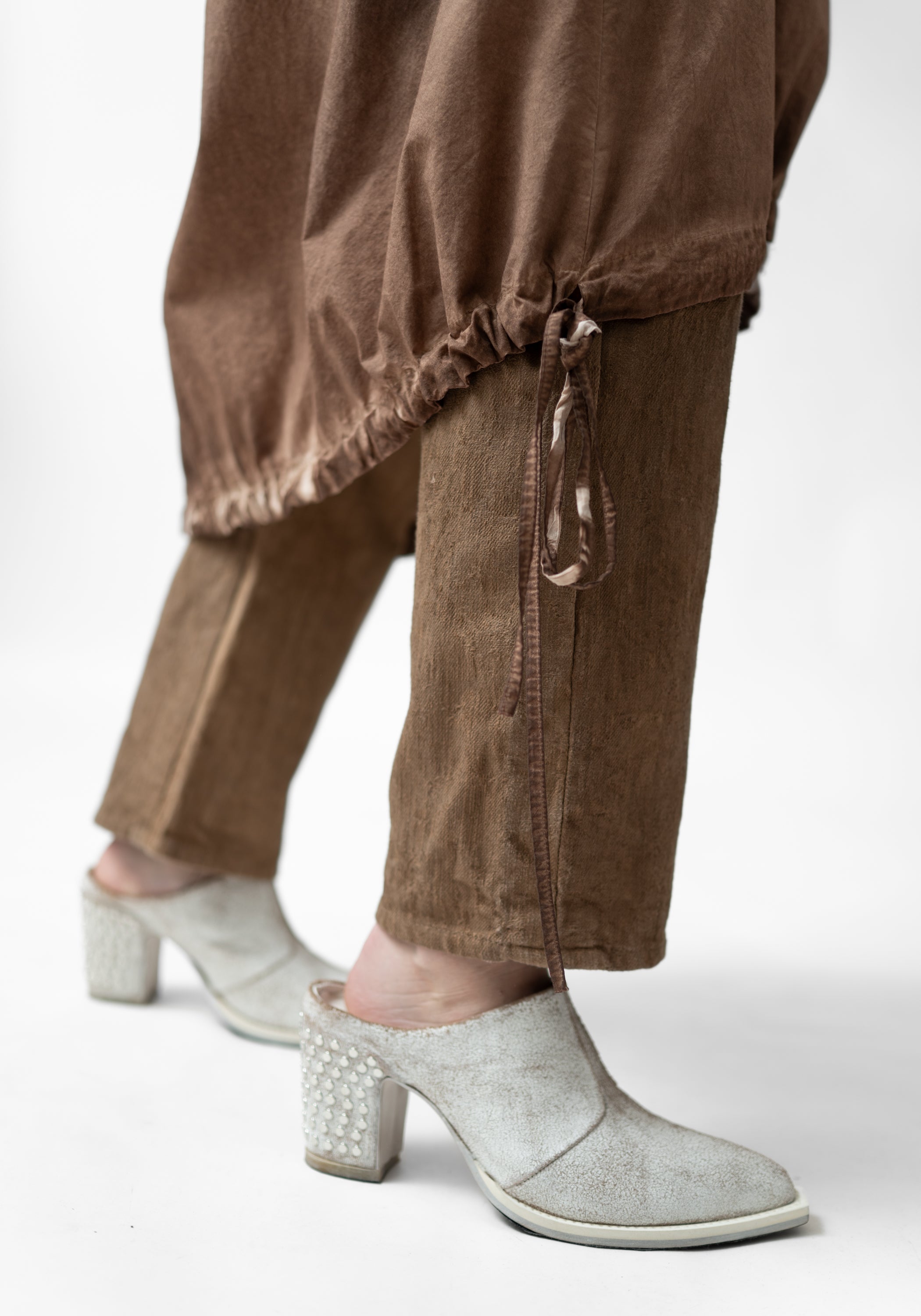 Amicca Oversized Button Front Tunic Blouse