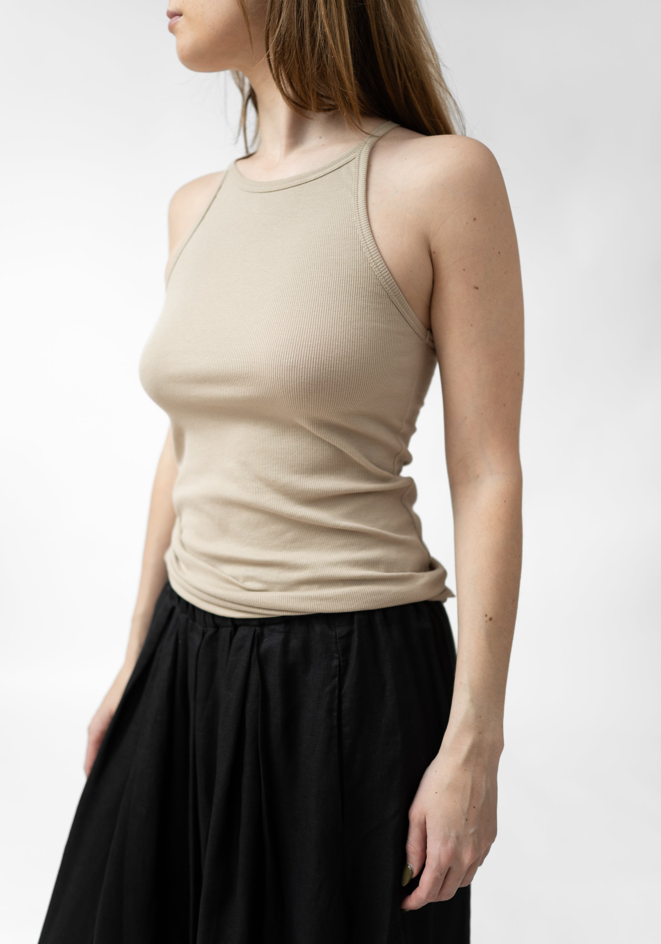 Lilla Ribbed Racerback Tank - December Thieves