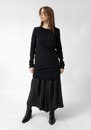 Darina Asymmetric Long Sleeve Top
