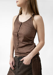 Tangi Button Detail Tank