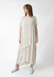 Foamina Oversized Layered T-Shirt Dress