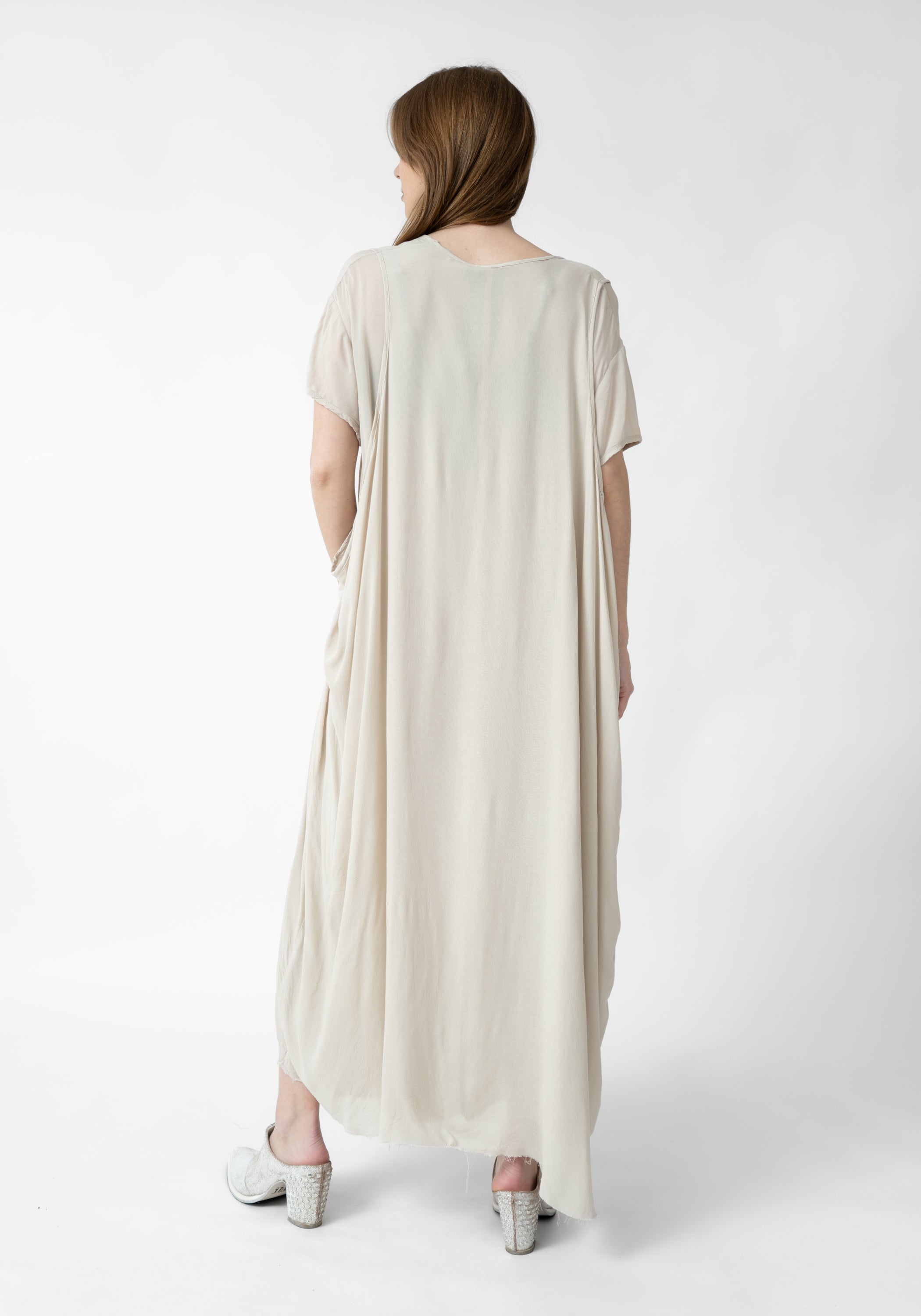 Foamina Oversized Layered T-Shirt Dress