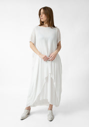 Foamina Oversized Layered T-Shirt Dress