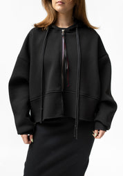 Hand Embroidered Hoodie Sweatshirt