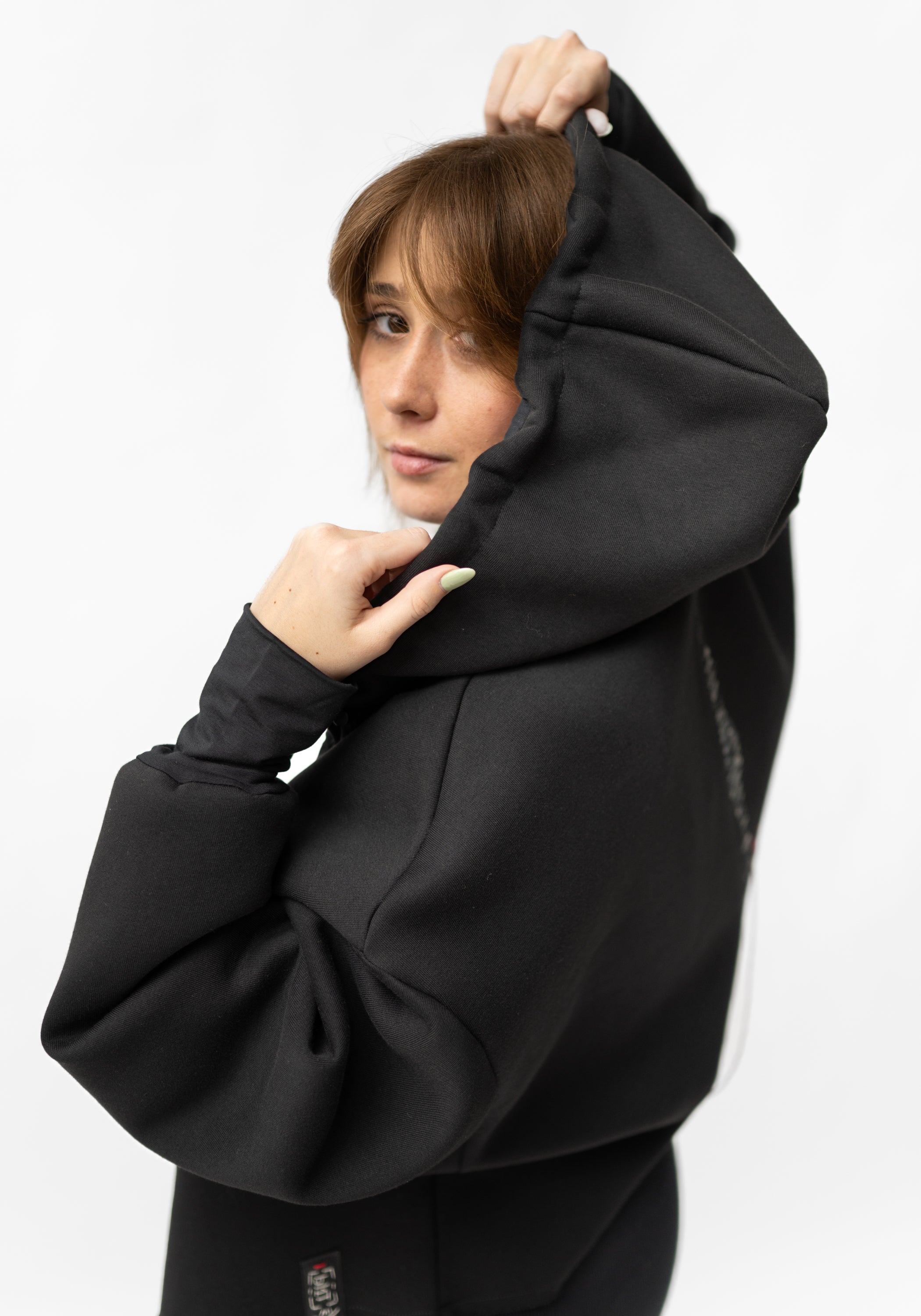 Hand Embroidered Hoodie Sweatshirt