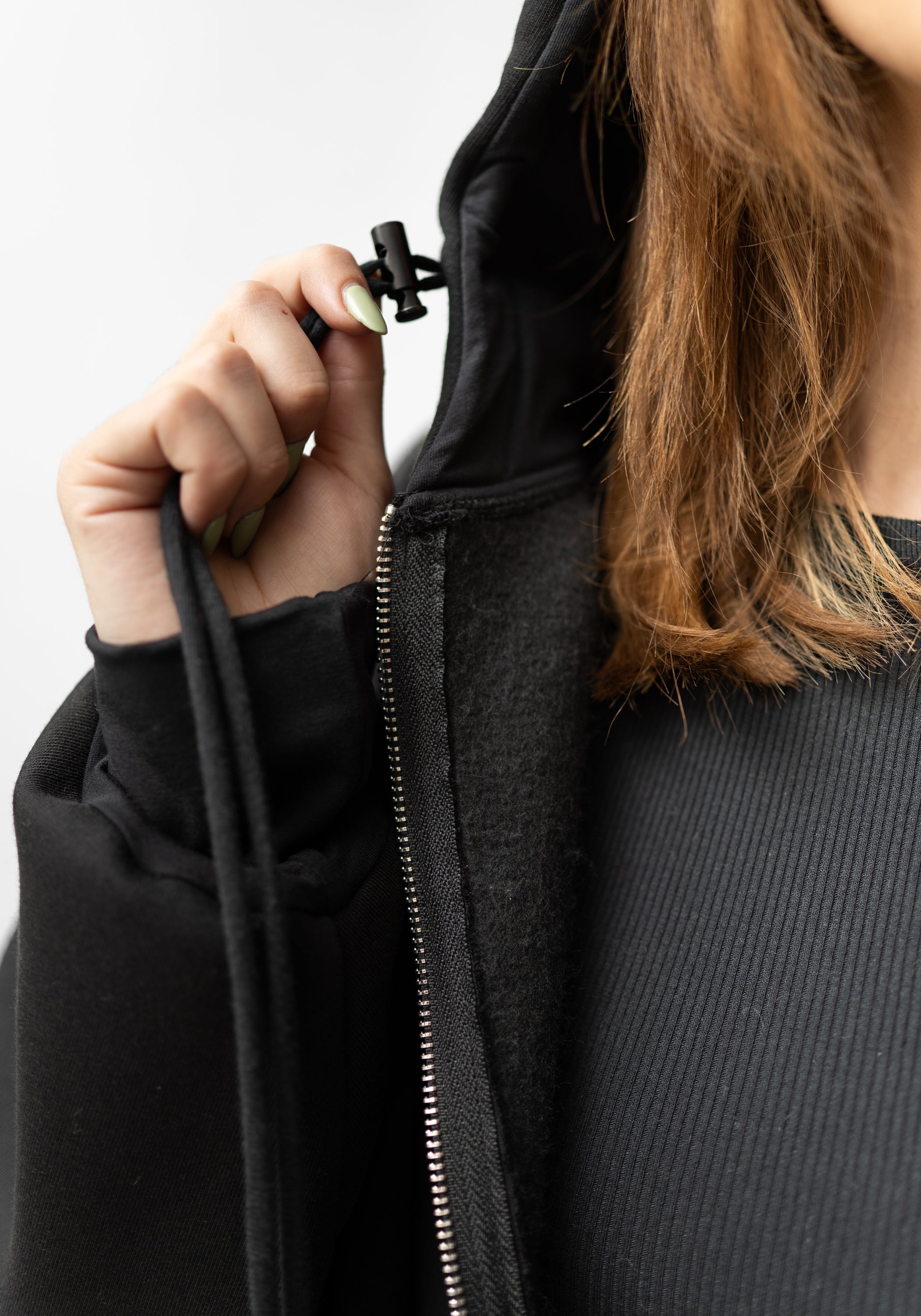 Hand Embroidered Hoodie Sweatshirt