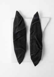 Morph Sculptural Leather Earrings