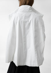 Oversized Drop Shoulder Open Front Jacket