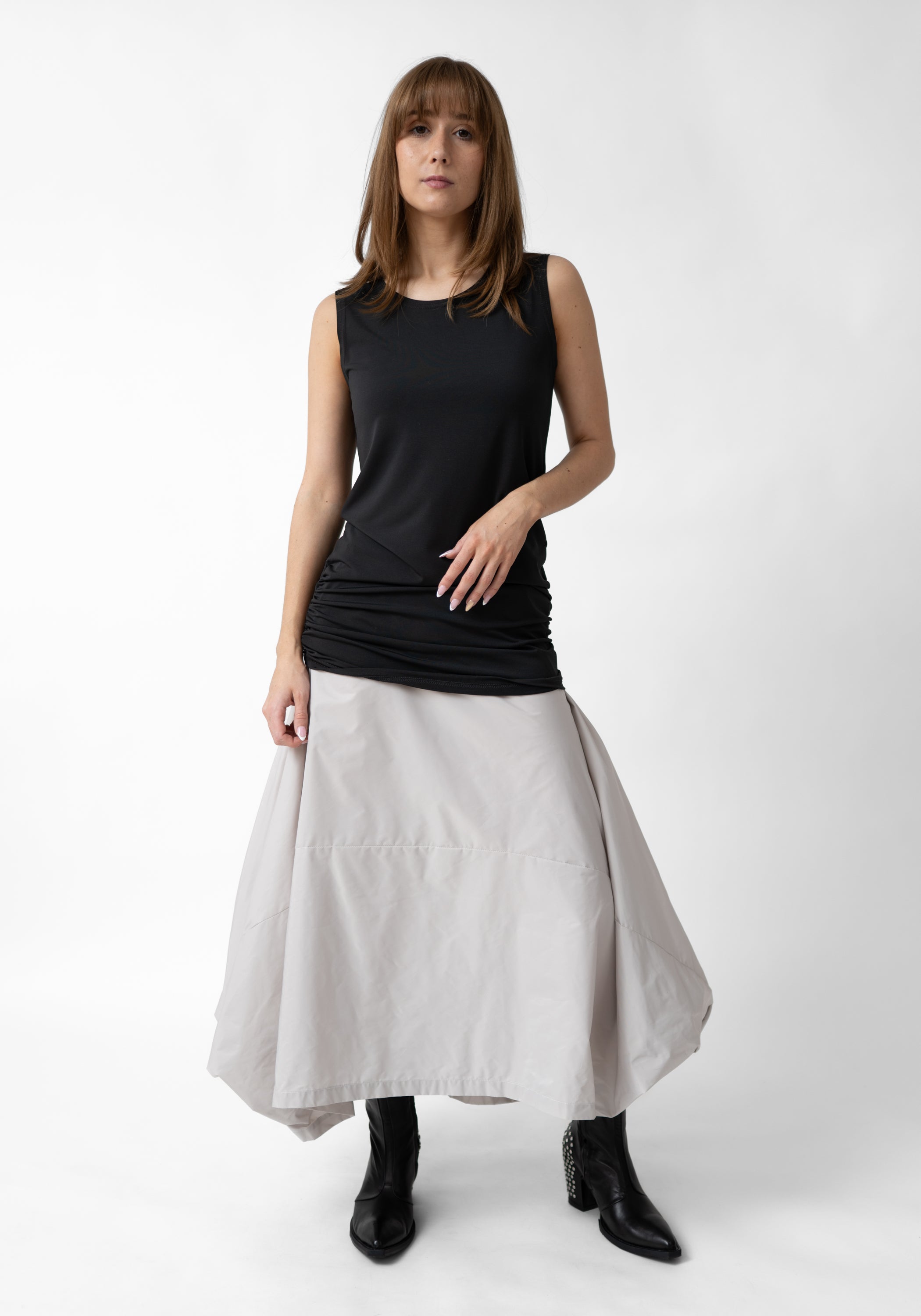 Asymmetric Architectural Skirt