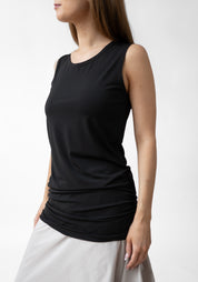 Ruche Side Jersey Tank