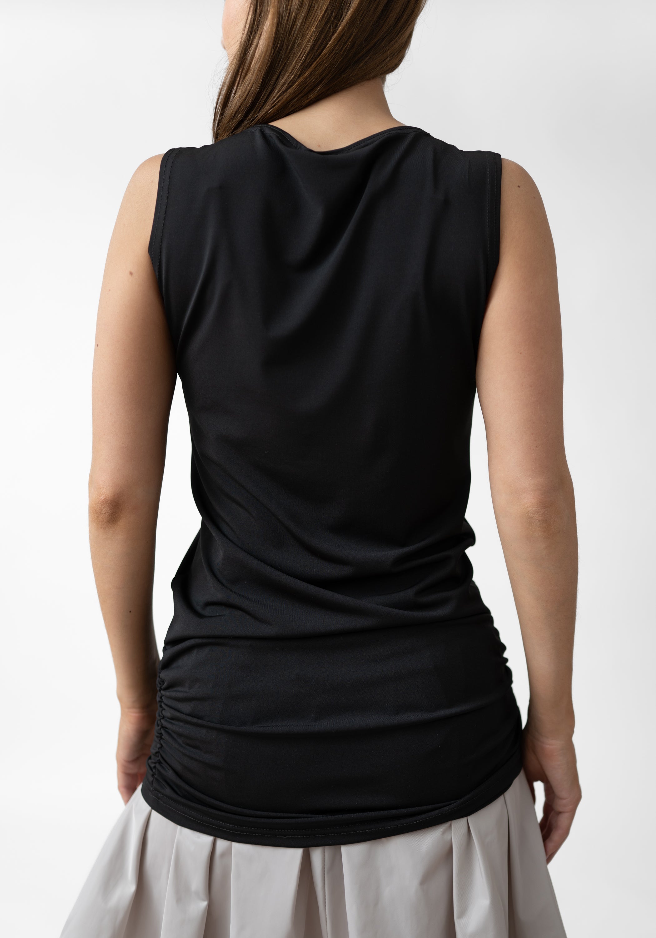 Ruche Side Jersey Tank