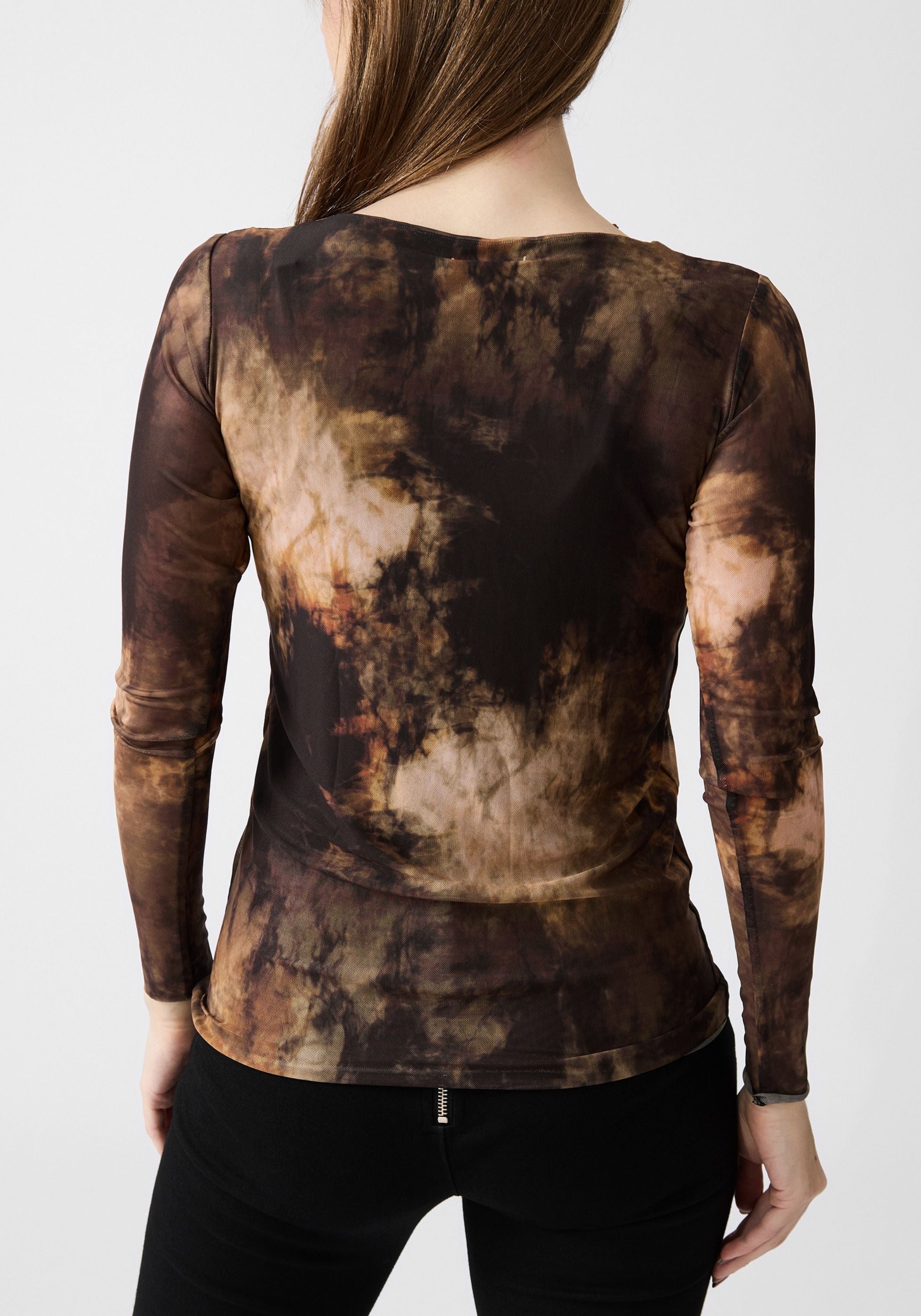 Florence Printed Double Sheer Top - December Thieves