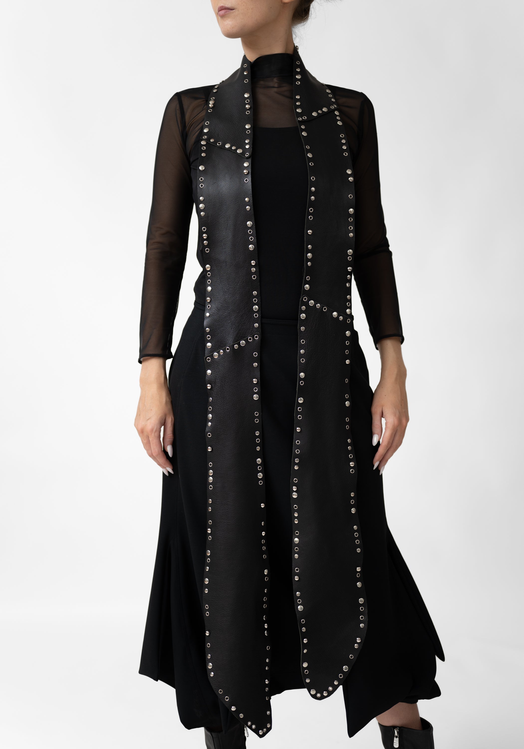 Flux Studded Wrap Belt