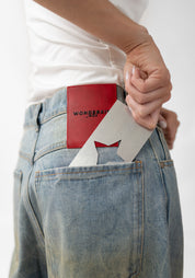Oversized Coated Bolo Jeans