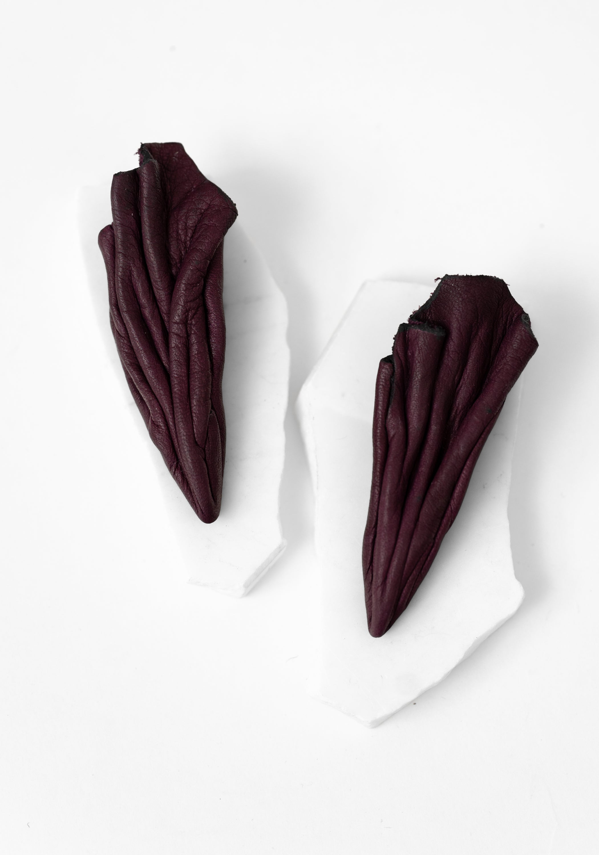 Shard Leather Earrings