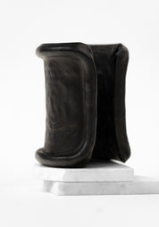 Core Black Leather Cuff