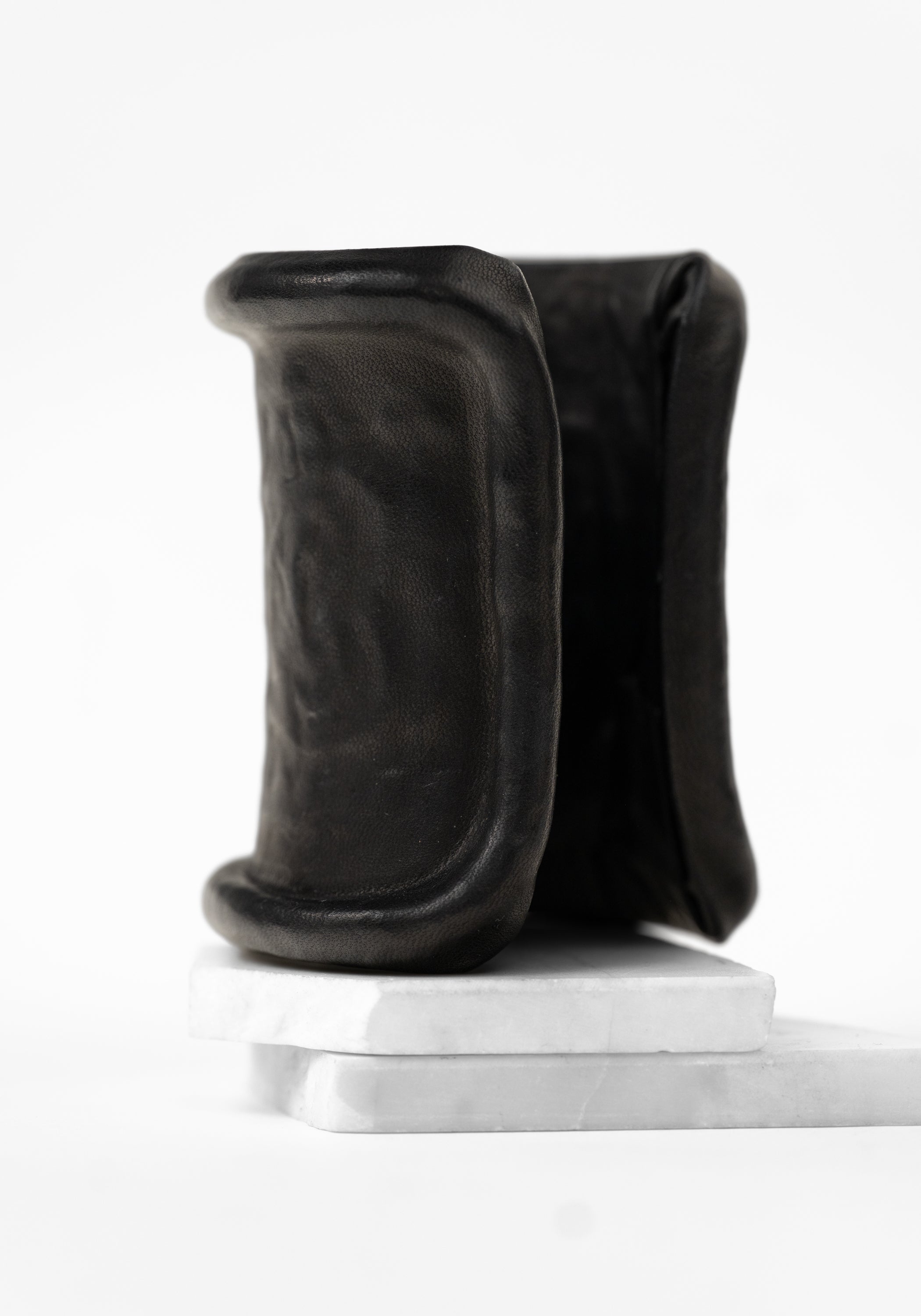 Core Black Leather Cuff