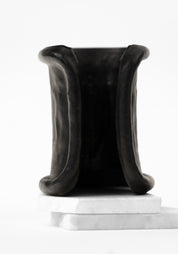 Core Black Leather Cuff