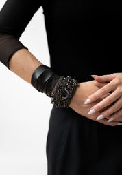 Shift 02 Leather and Chain Necklace/Choker/Belt