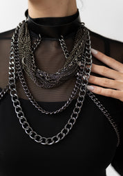 Shift 01 Leather and Chain Harness
