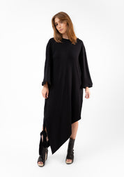 Terjun Tie Details Jersey Dress - December Thieves