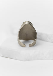 Adjustable Palladium Plated Pyrite Ring