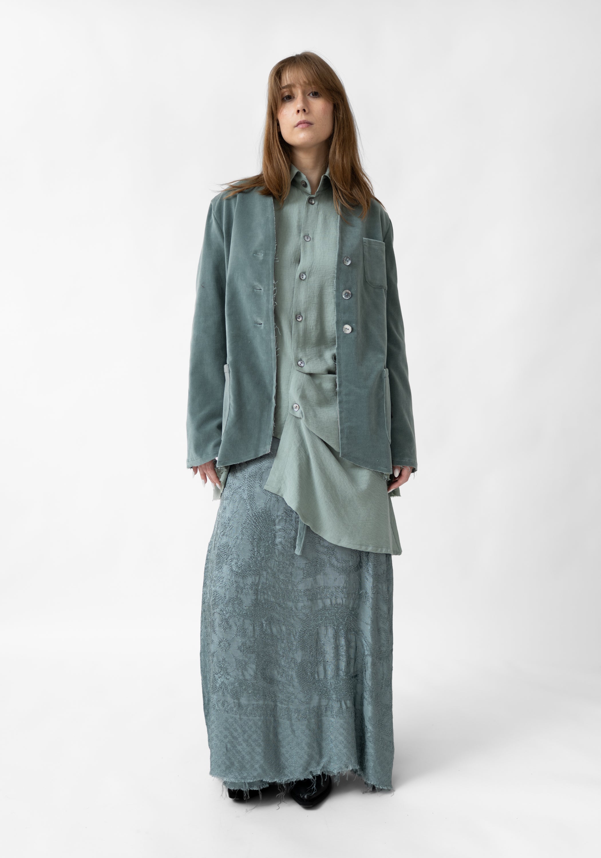 Petunia Oversized Velvet Jacket