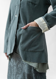 Petunia Oversized Velvet Jacket