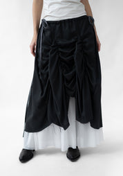 Iolanda Layered Ruche Front Skirt