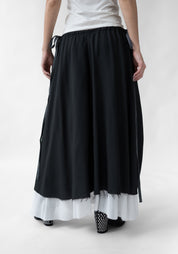 Iolanda Layered Ruche Front Skirt