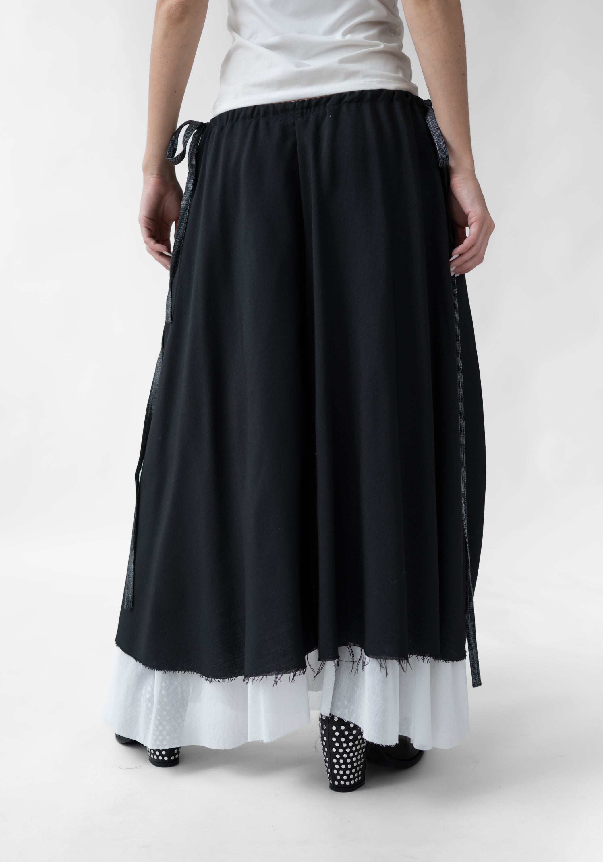 Iolanda Layered Ruche Front Skirt