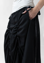 Iolanda Layered Ruche Front Skirt