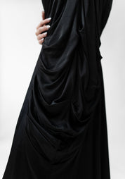 Conchiglia Draped Sides Maxi Dress