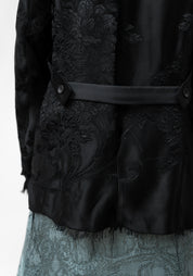Uriel Reversible Antique Silk And Wool Blazer