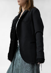Uriel Reversible Antique Silk And Wool Blazer
