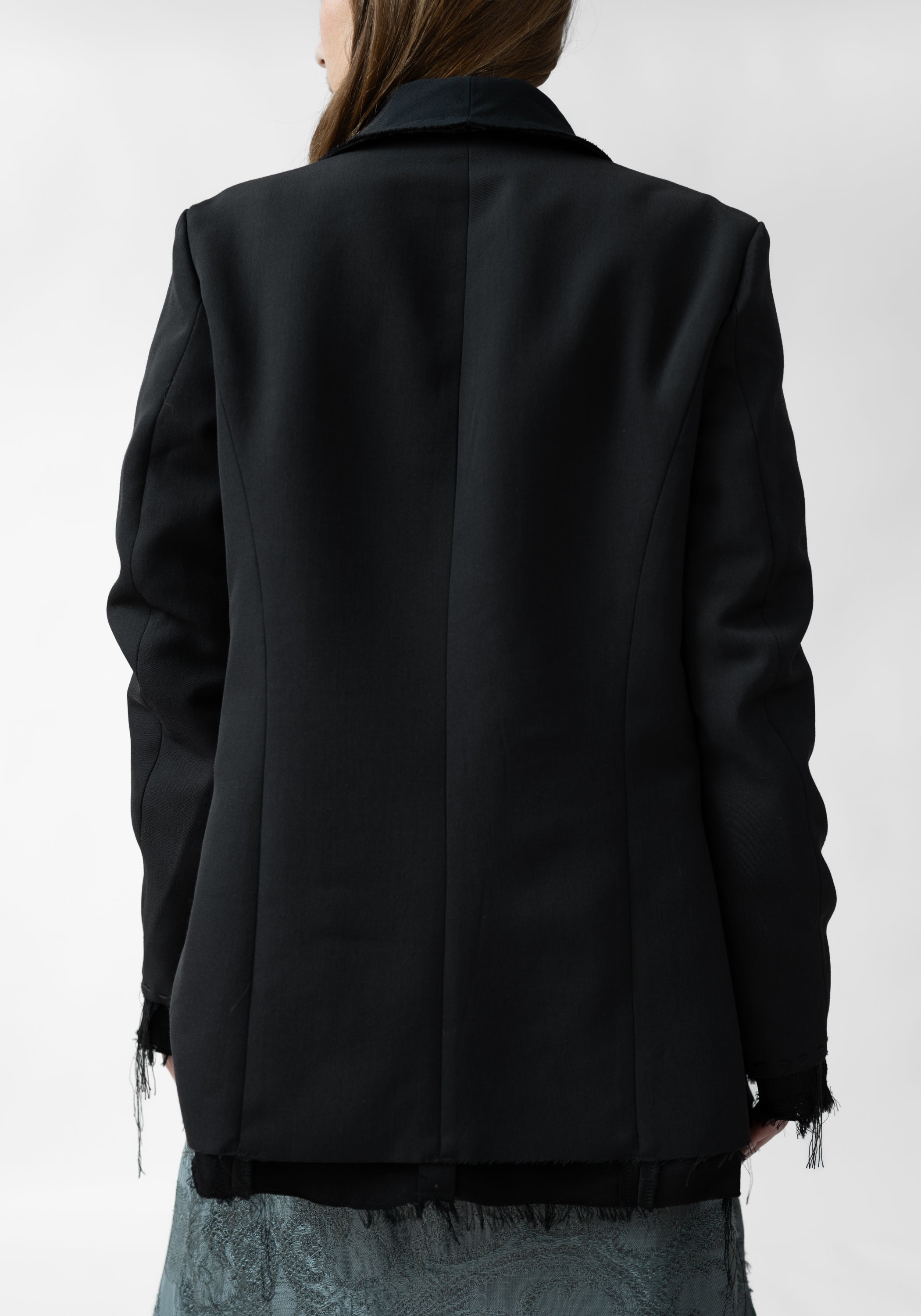 Uriel Reversible Antique Silk And Wool Blazer