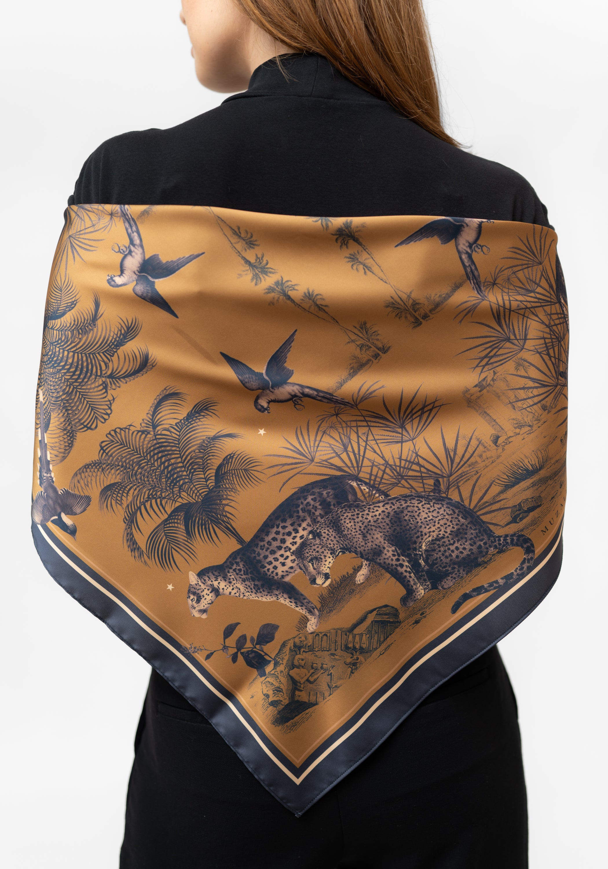 Printed Cleopatra Scarf