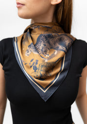 Printed Cleopatra Scarf