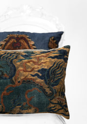 Dragon Velvet Pillow