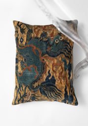 Dragon Velvet Pillow