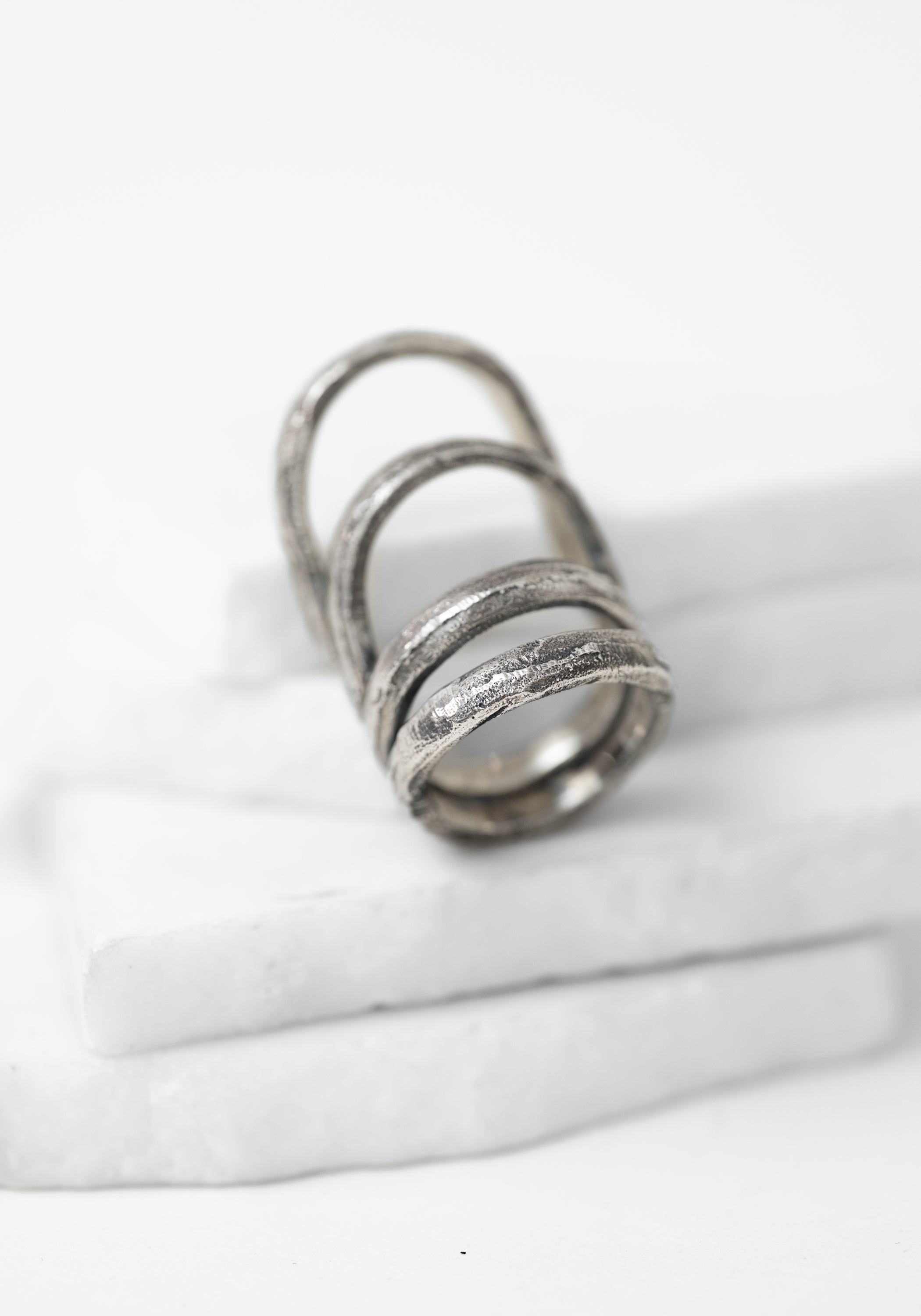 Sterling Tiered Ring