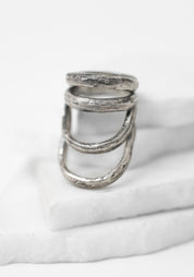 Sterling Tiered Ring