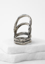 Sterling Tiered Ring