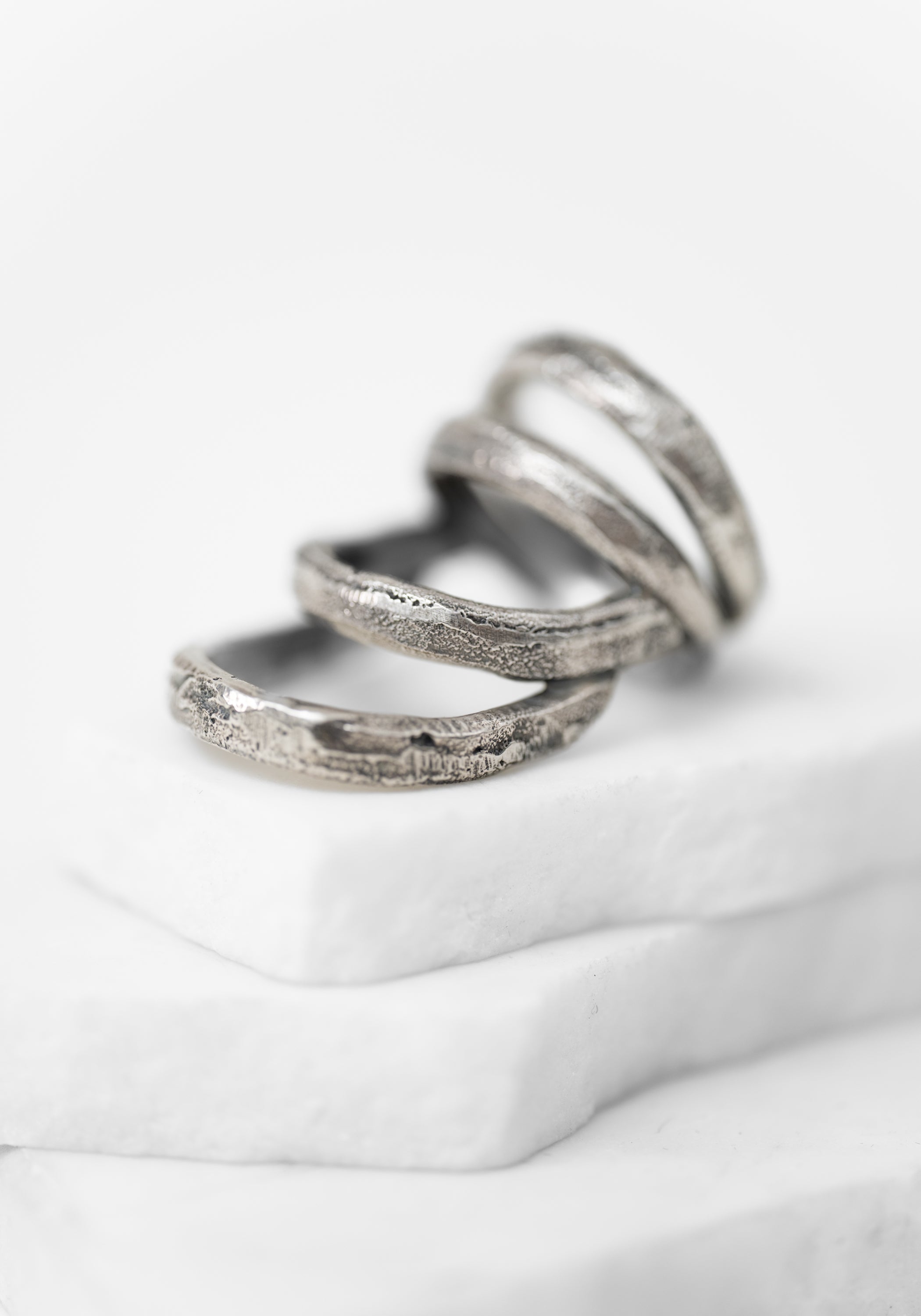 Sterling Tiered Ring