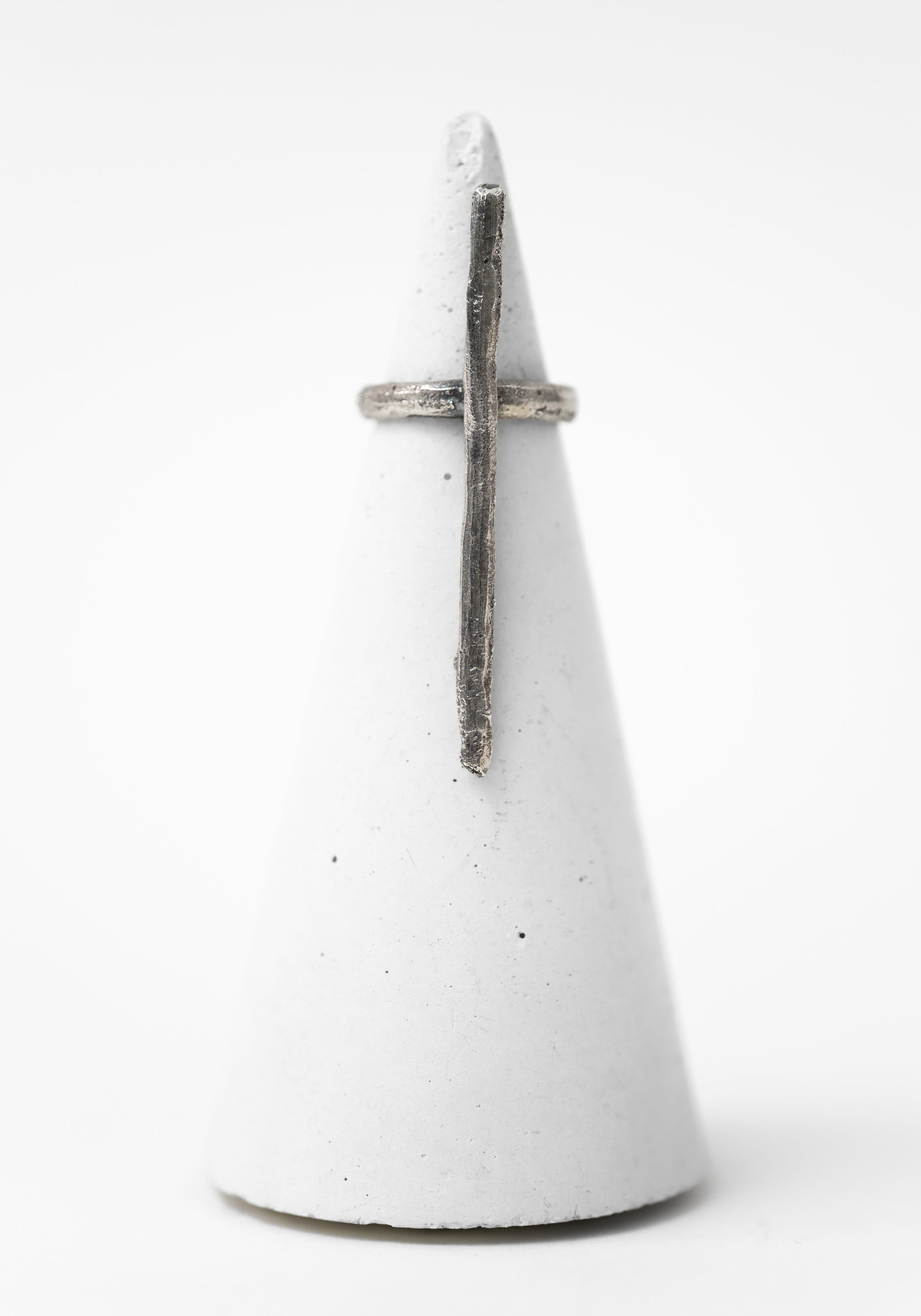 Sterling Long Bar Ring