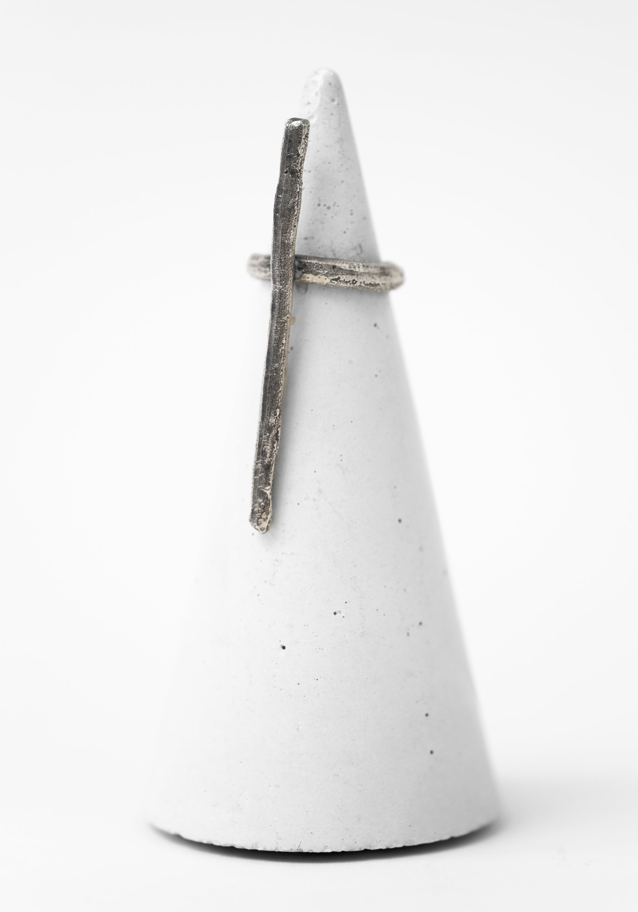 Sterling Long Bar Ring
