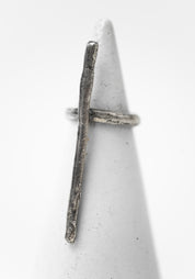 Sterling Long Bar Ring