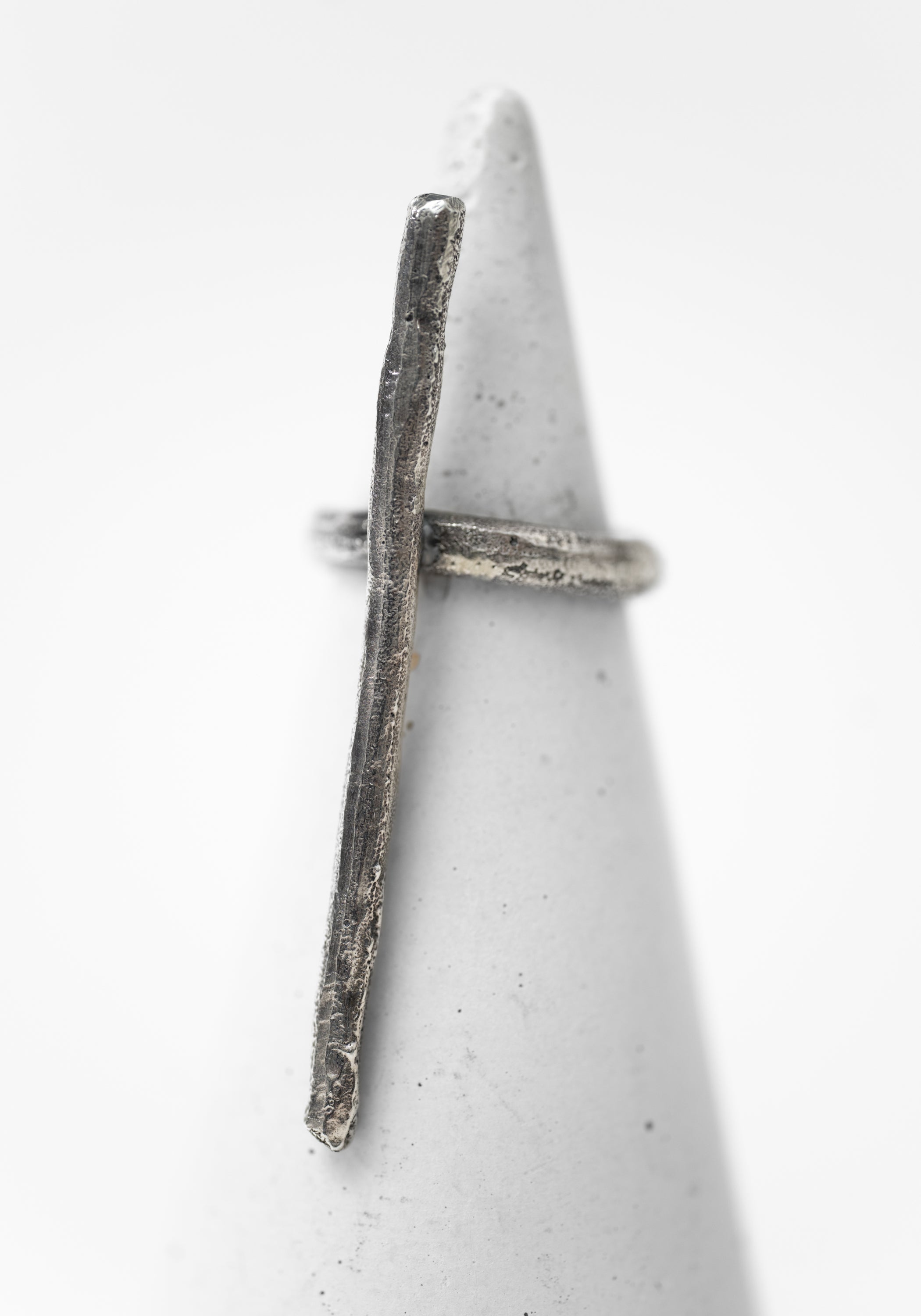 Sterling Long Bar Ring