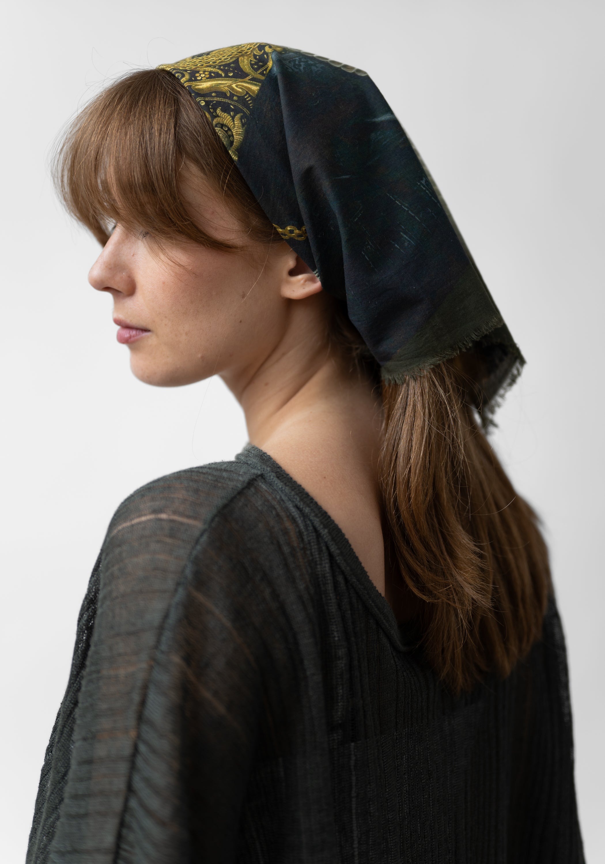 Dutch Collar Voile Bandana